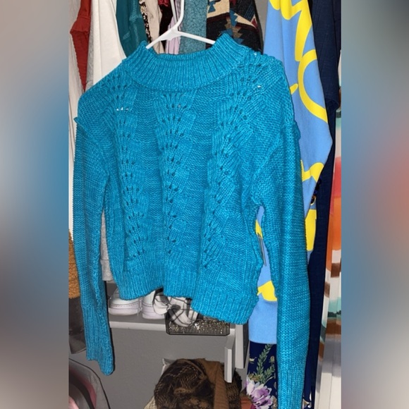 NWT FREE PEOPLE SWEATER 💙 - Picture 3 of 7
